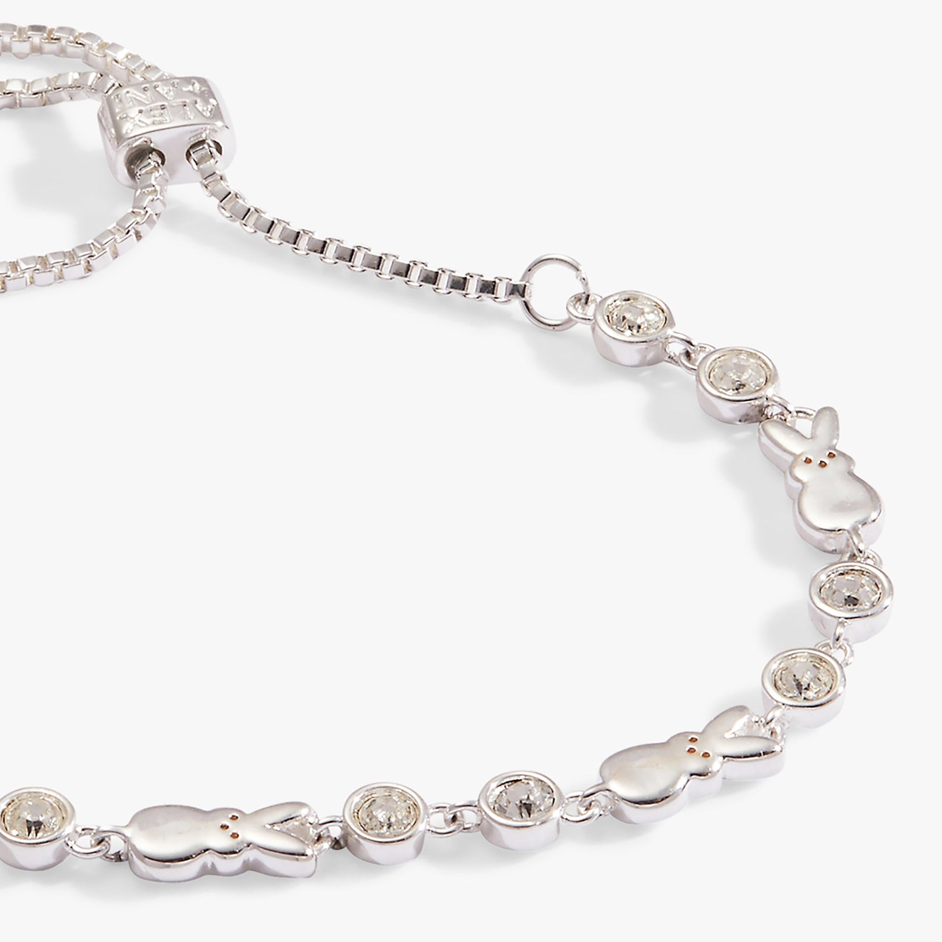 PEEPS® Bunny Bolo Bracelet with Crystal Accents
