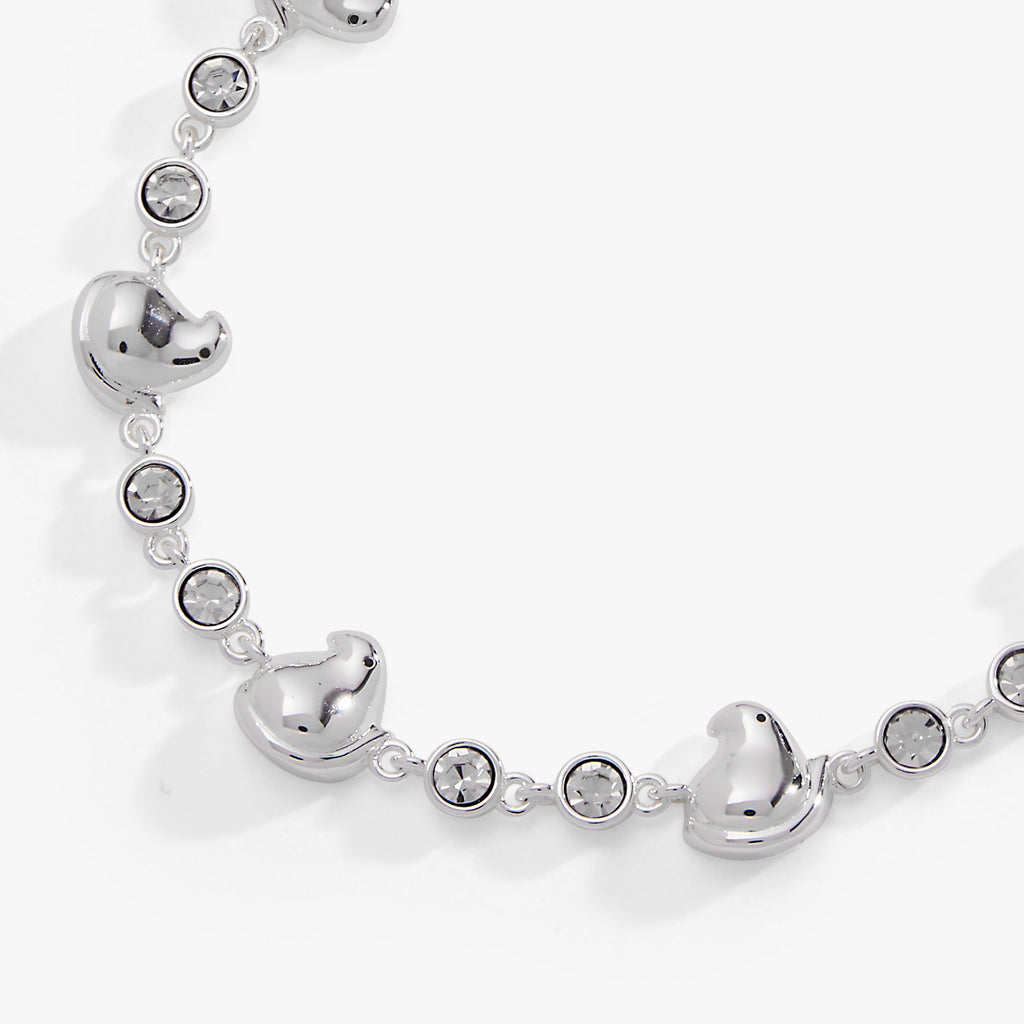 Whimsical PEEPS® Chick Bolo Bracelet with Crystal Accents