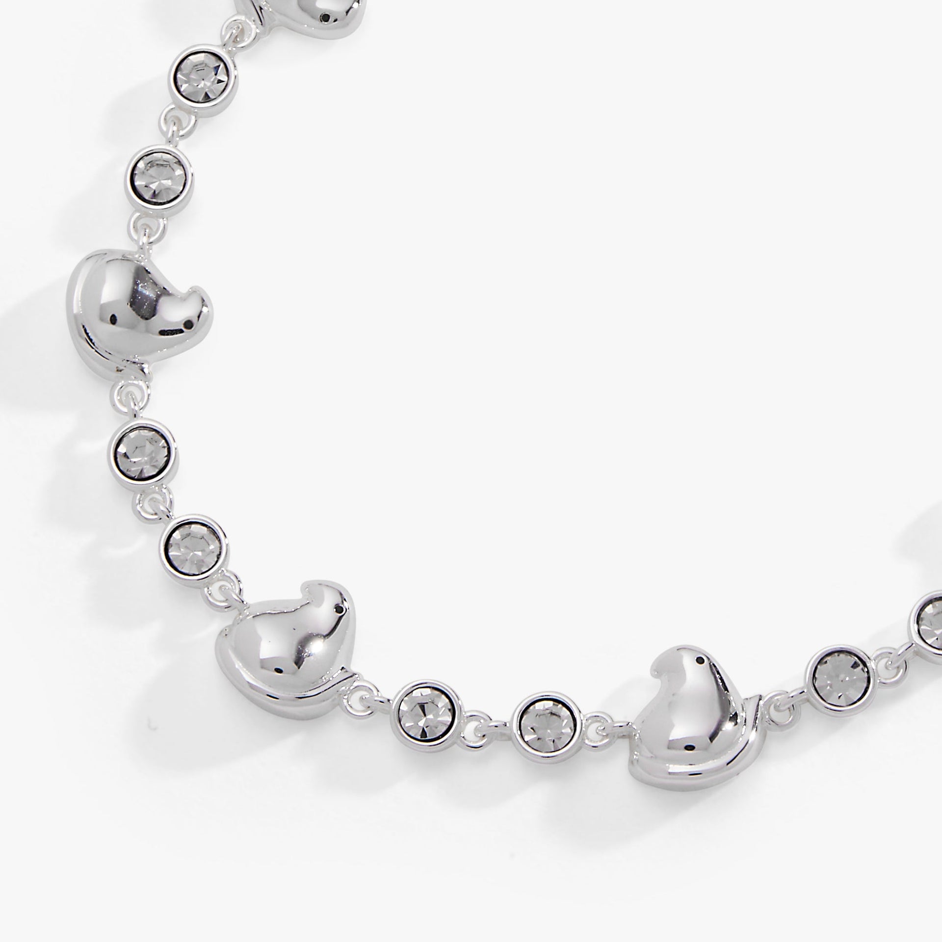 Whimsical PEEPS® Chick Bolo Bracelet with Crystal Accents