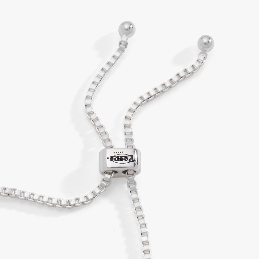 Whimsical PEEPS® Chick Bolo Bracelet with Crystal Accents
