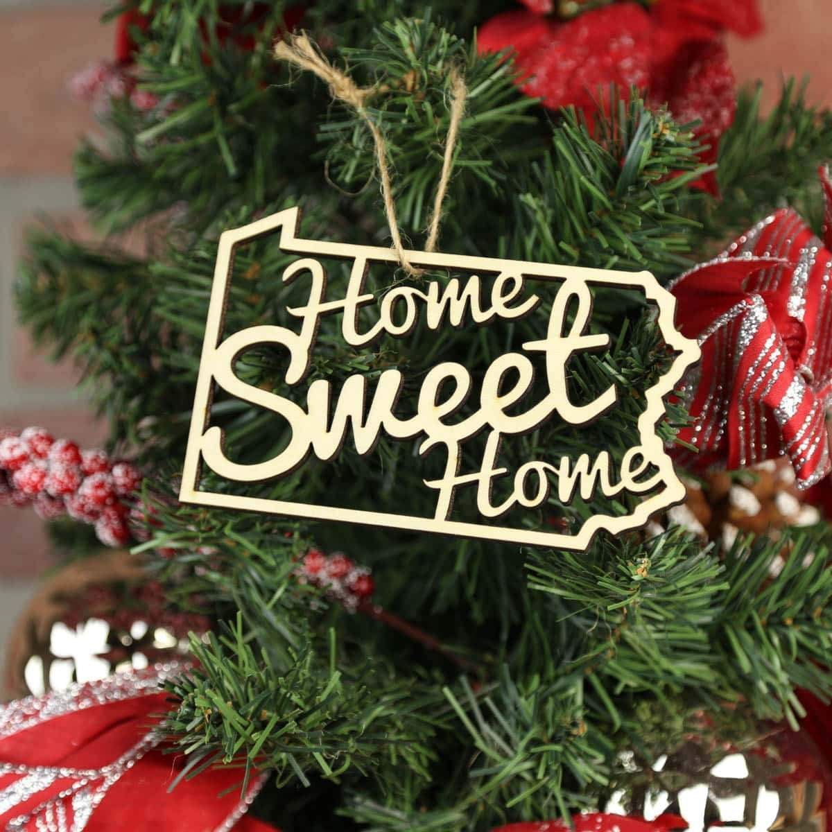Pennsylvania Home Sweet Home Ornaments
