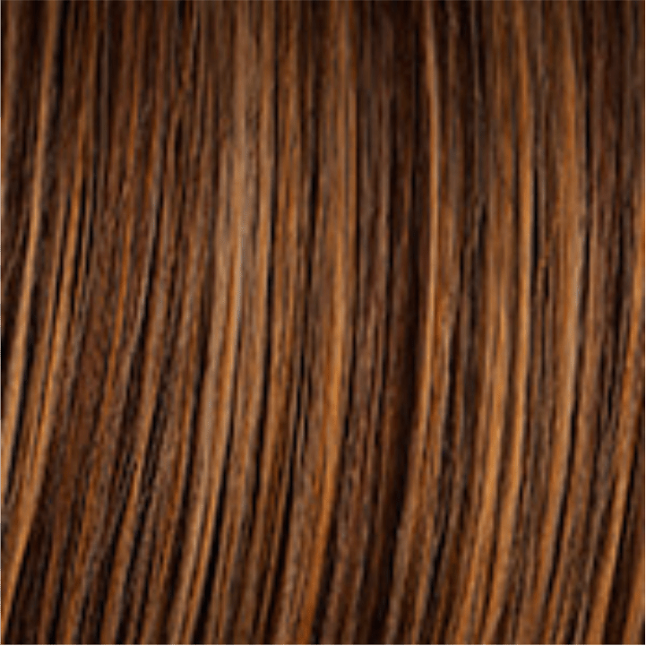 Perfect Pixie Wig: Chic Modern Layered Cut in Auburn and Brown