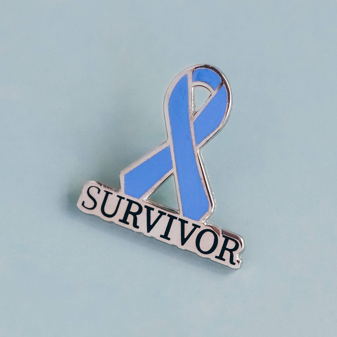 Periwinkle Survivor Ribbon Pin