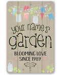 Personalized - Garden Decor - Metal Sign