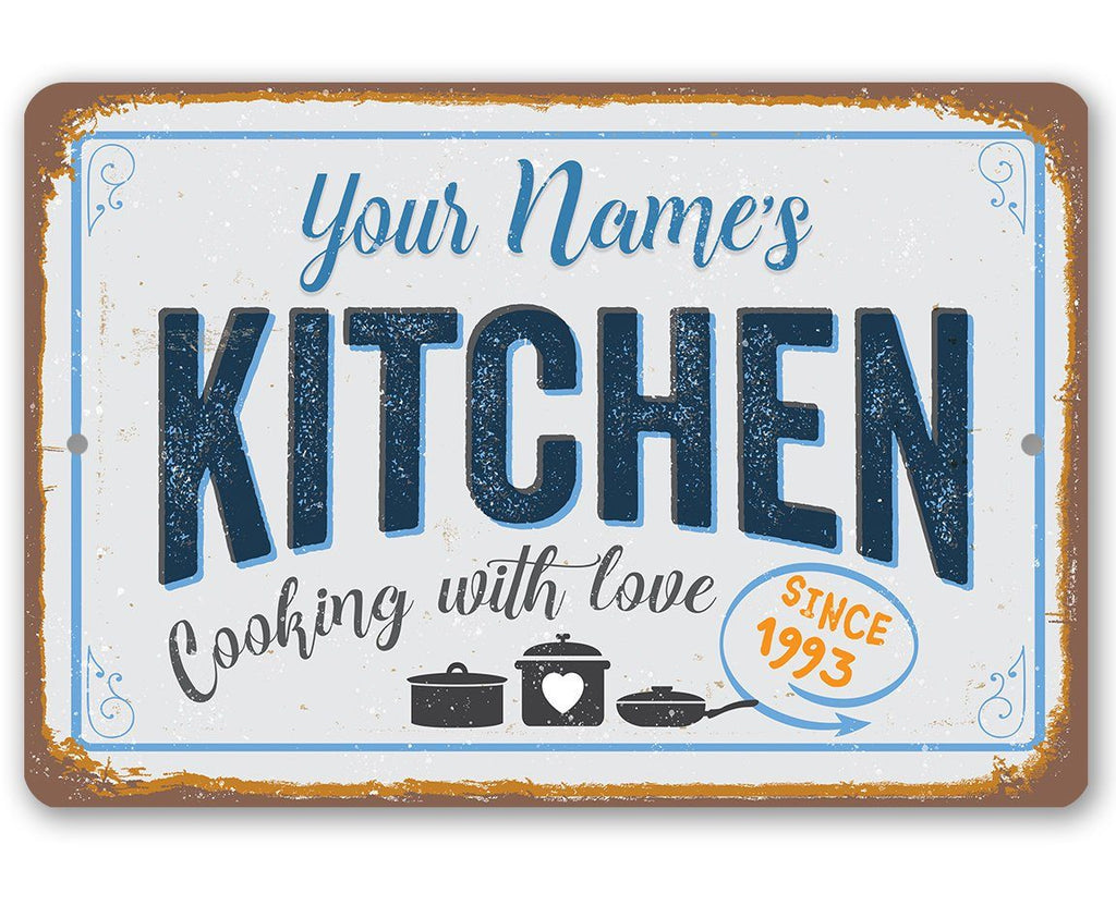 Personalized - Kitchen - Metal Sign