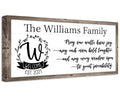 Personalized - May Our Walls Know Joy - Canvas