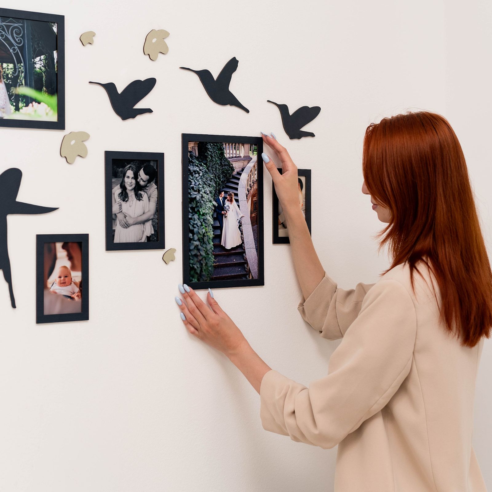 Wooden Family Tree Lineage Wall Art Personalized Ancestry Decor