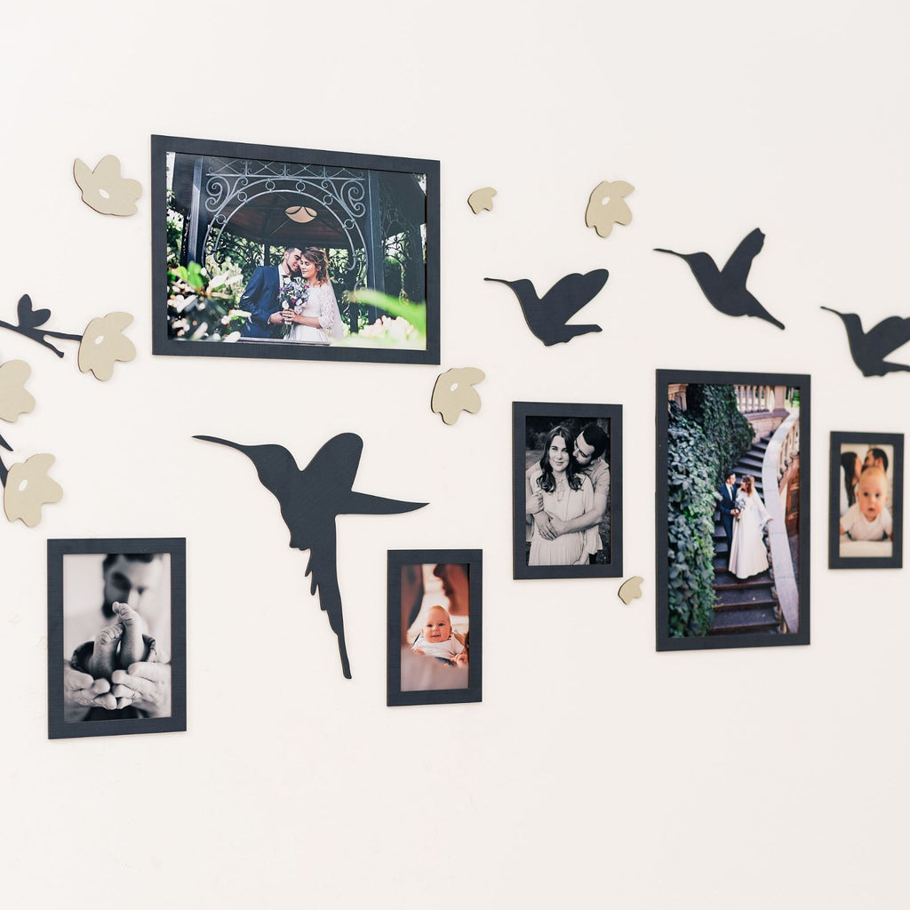 Wooden Family Tree Lineage Wall Art Personalized Ancestry Decor