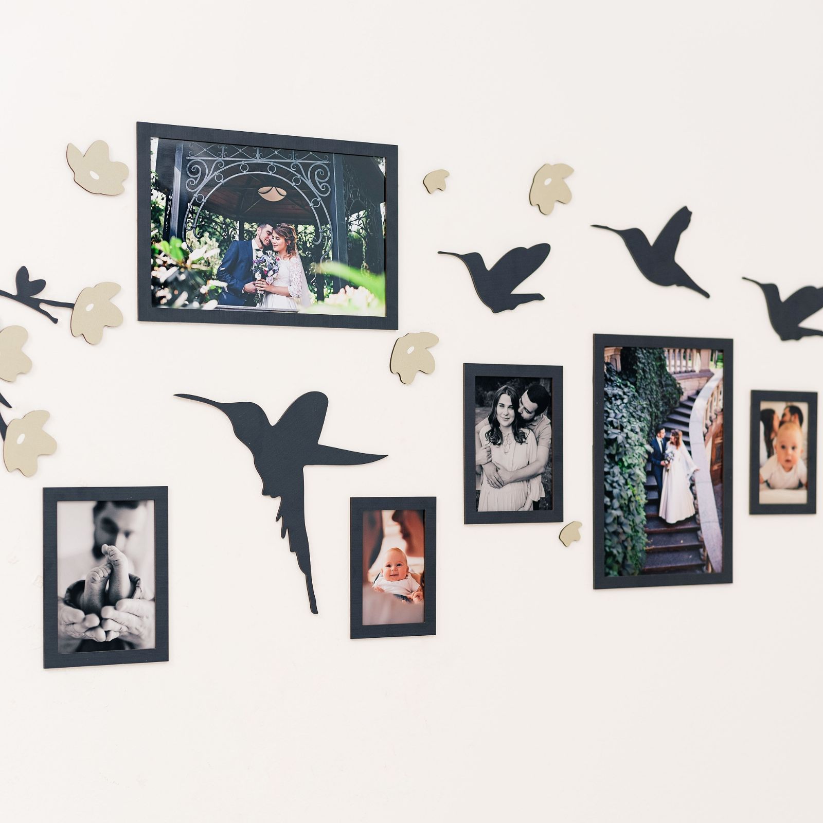 Wooden Family Tree Lineage Wall Art Personalized Ancestry Decor