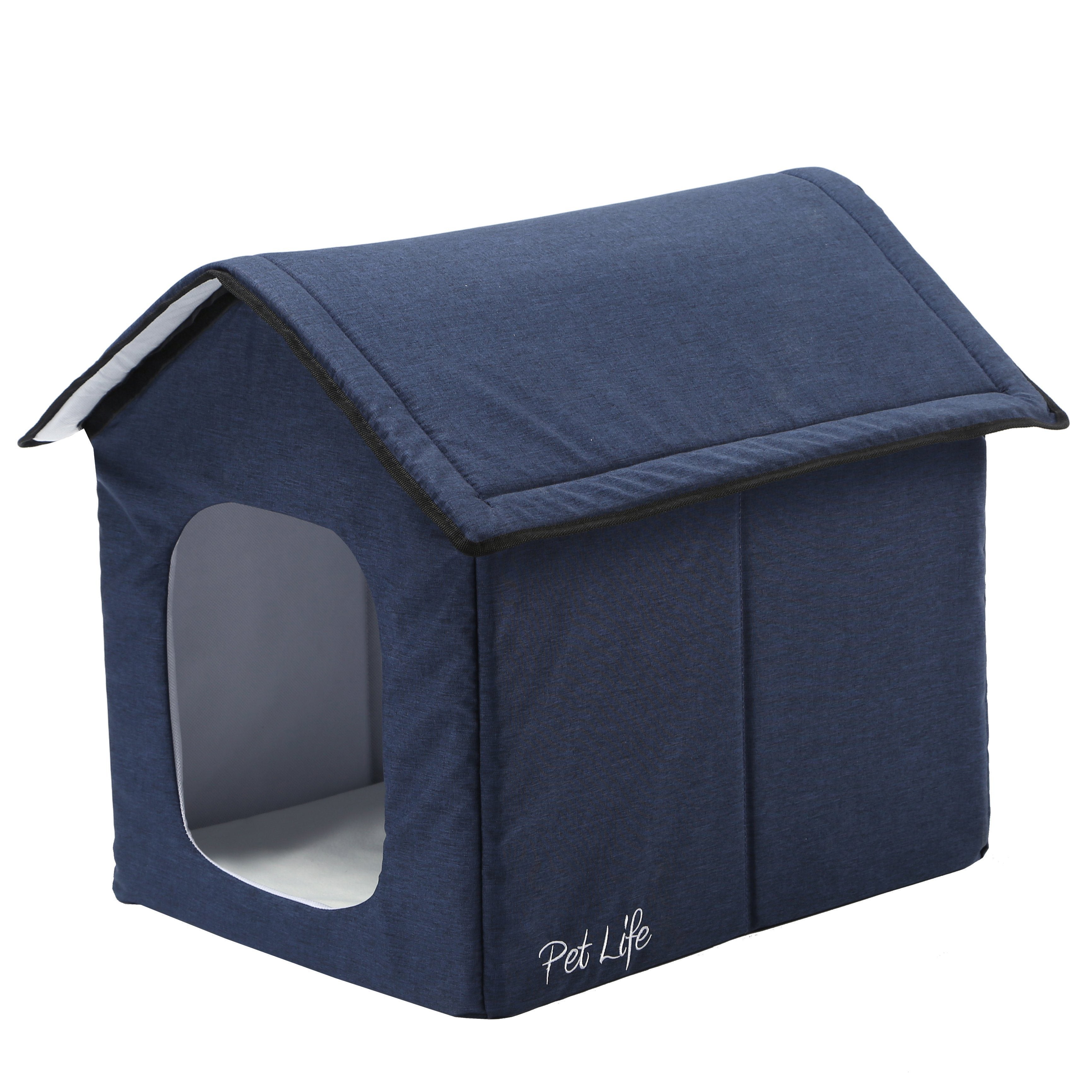 Pet Life 'Hush Puppy' Collapsible Electronic Heating and Cooling Smart Pet House