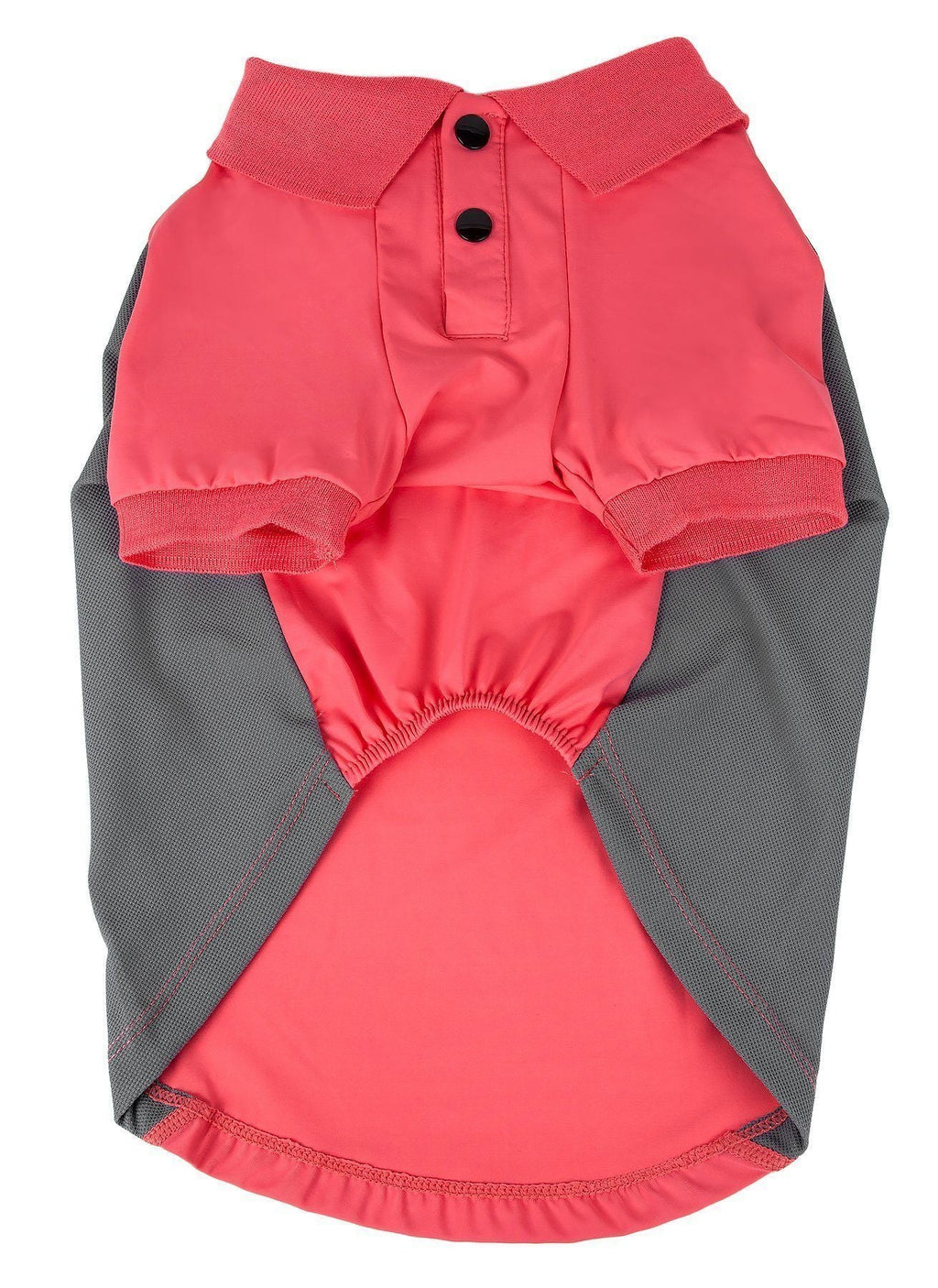 Pet Life ® Active 'Barko Pawlo' Relax-Stretch Quick-Drying Performance Dog Polo T-Shirt