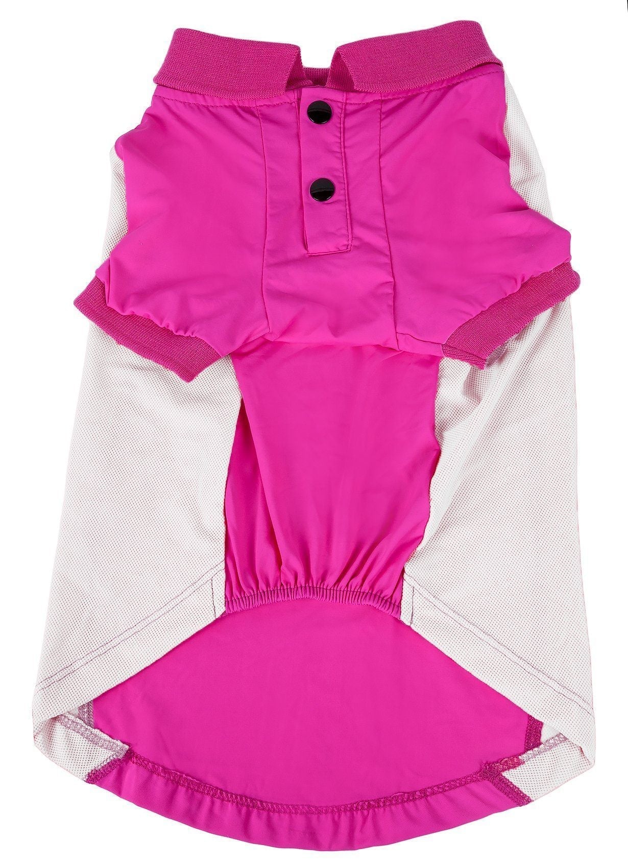 Pet Life ® Active 'Barko Pawlo' Relax-Stretch Quick-Drying Performance Dog Polo T-Shirt