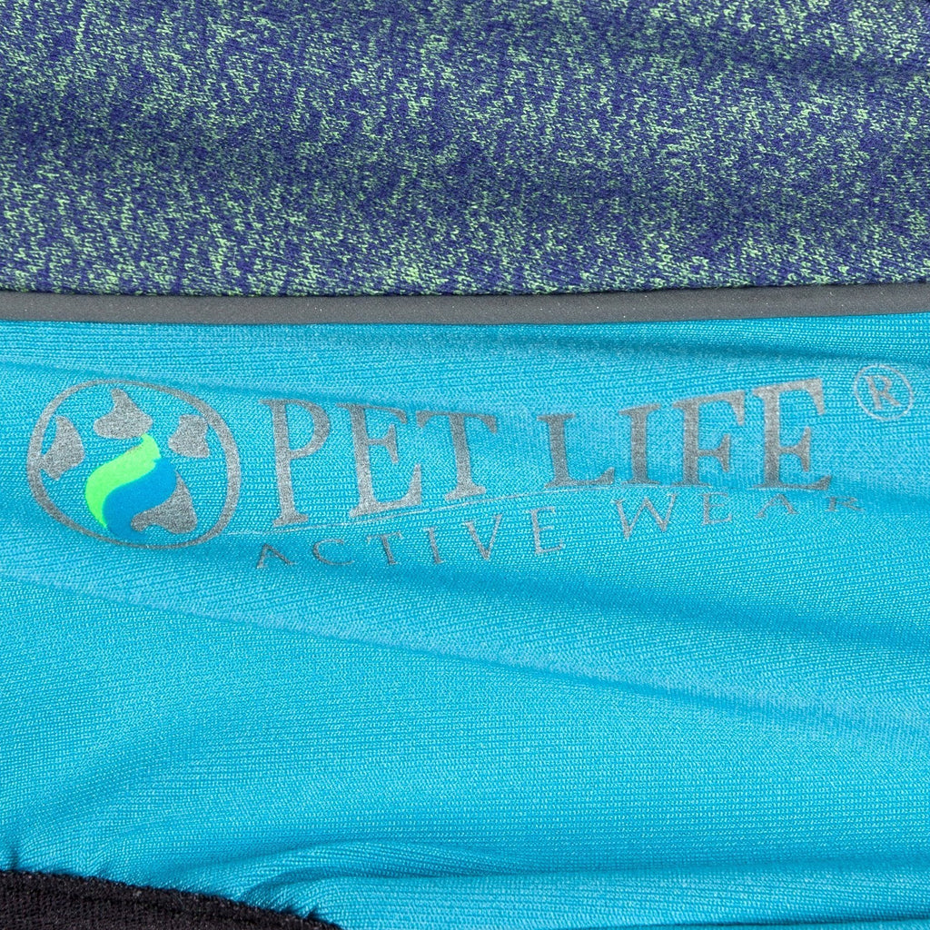 Pet Life ® Active 'Chase Pacer' Medium-weight 4-Way-Stretch Yoga Fitness Dog Tracksuit