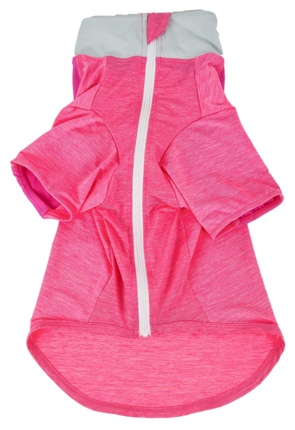 Pet Life ® Active 'Chewitt Wagassy' 4-Way-Stretch Yoga Fitness Long-Sleeve Dog T-Shirt