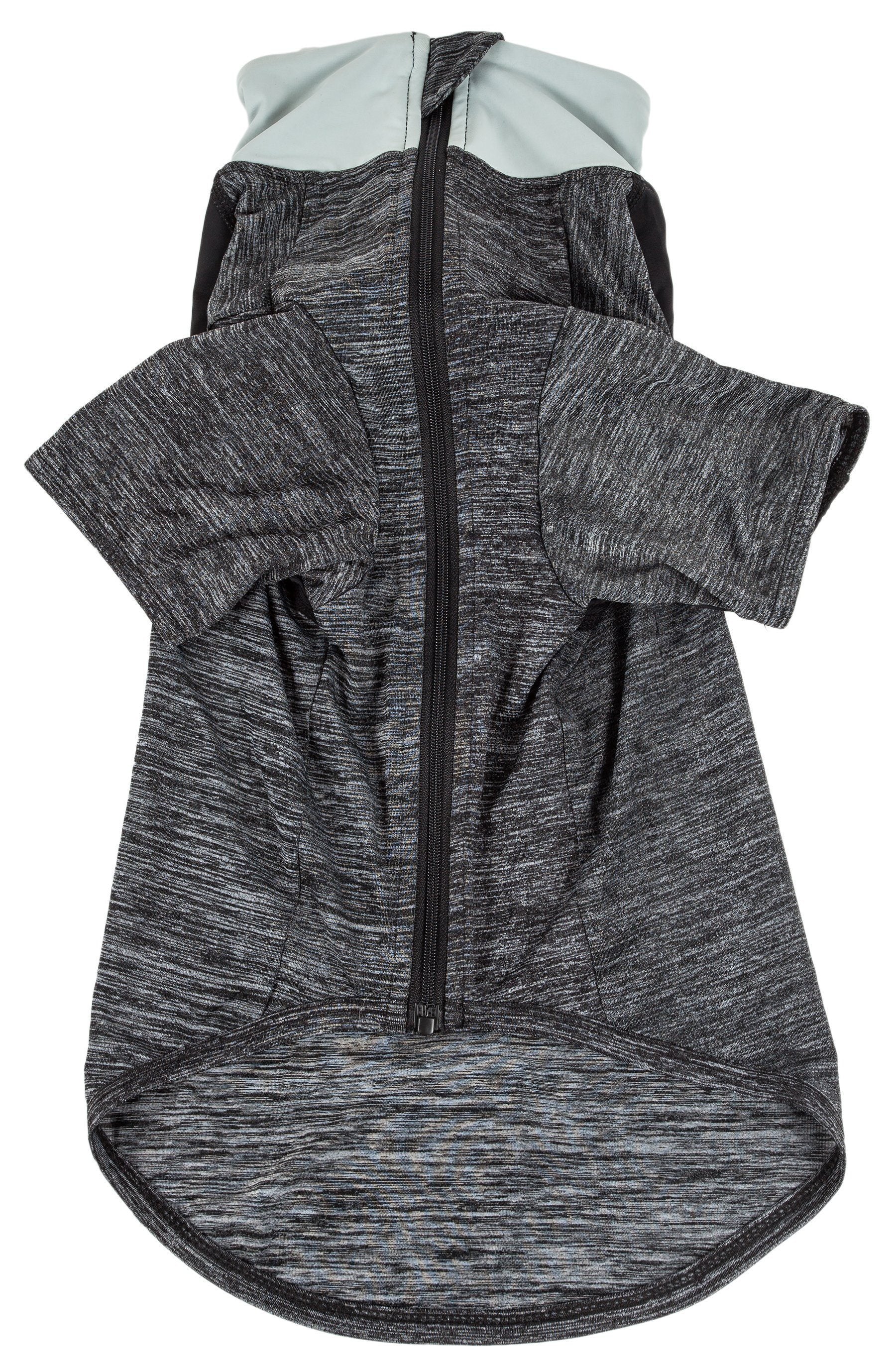 Pet Life ® Active 'Chewitt Wagassy' 4-Way-Stretch Yoga Fitness Long-Sleeve Dog T-Shirt