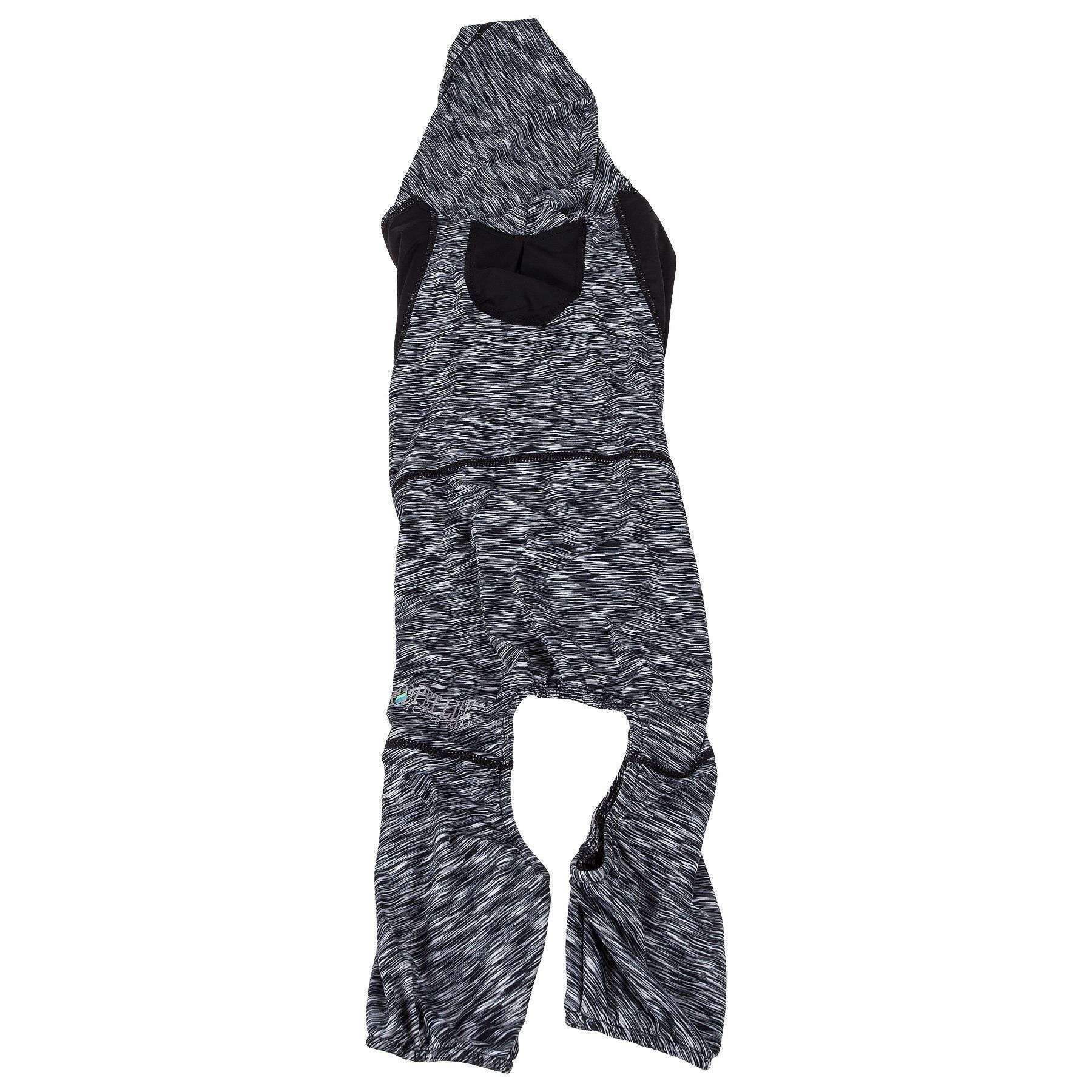 Pet Life ® Active 'Downward Dog' 4-Way-Stretch Fitness Yoga Dog Tracksuit Hoodie