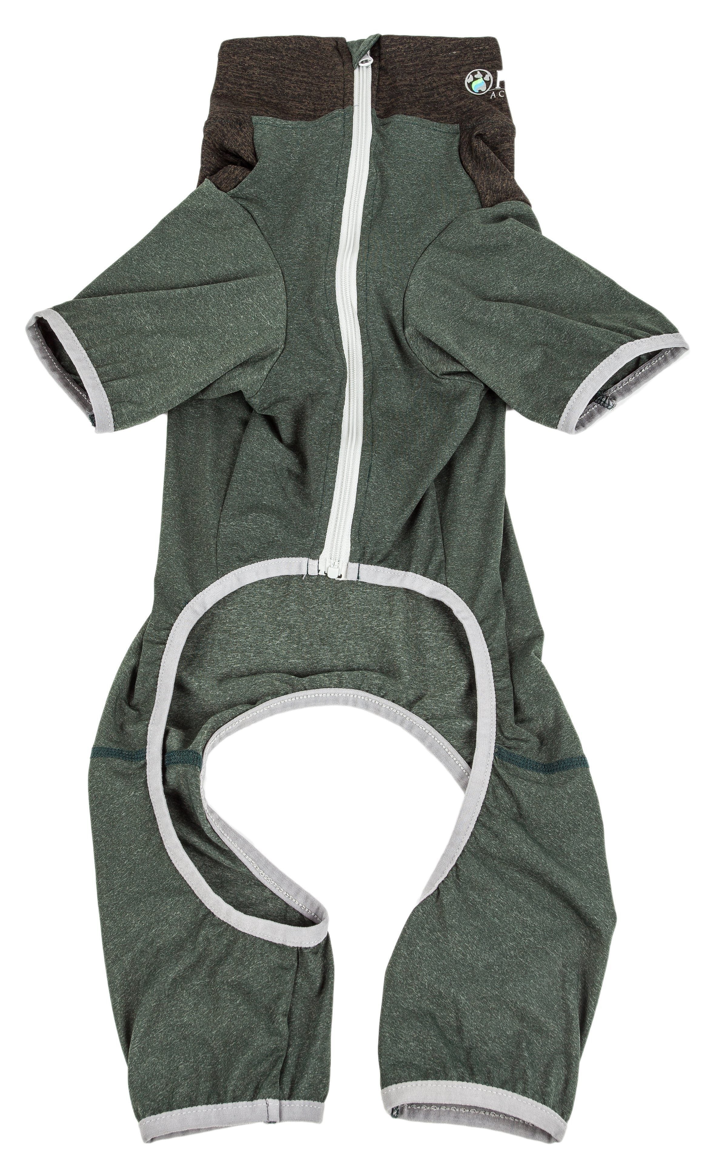 Pet Life ®  Active 'Embarker' 4-Way Stretch Fitness Yoga Full Body Dog Tracksuit