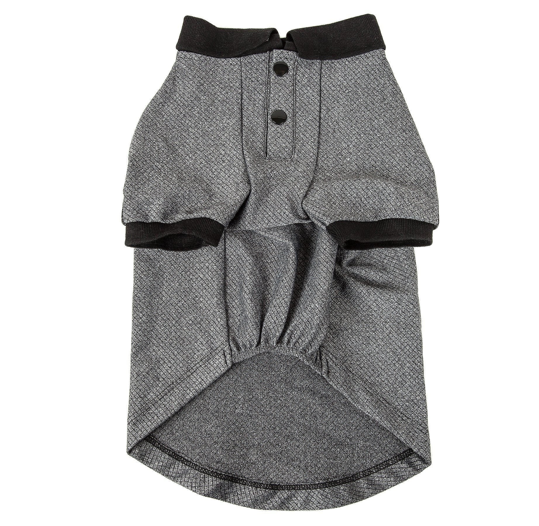 Pet Life ® Active 'Fur-Flex' Stretch and Quick-Dry Anti-Odor Fitness Yoga Dog Polo T-Shirt