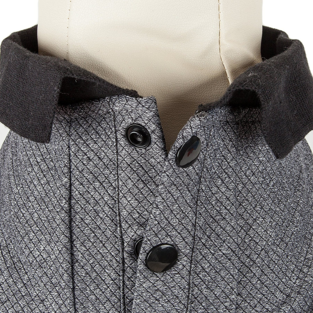 Pet Life ® Active 'Fur-Flex' Stretch and Quick-Dry Anti-Odor Fitness Yoga Dog Polo T-Shirt