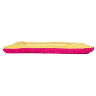Pet Life ® 'Eco-Paw' Reversible Eco-Friendly Recyclabled Polyfill Fashion Designer Pet Dog Bed Mat Lounge