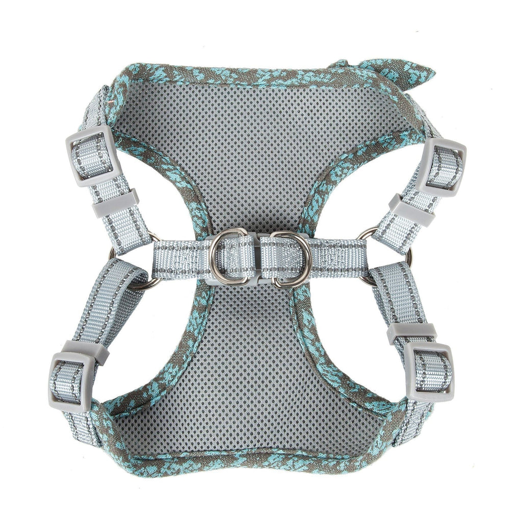 Pet Life ®  'Fidomite' Mesh Reversed  and Adjustable Fashion Dog Harness W/ Designer Bowtie