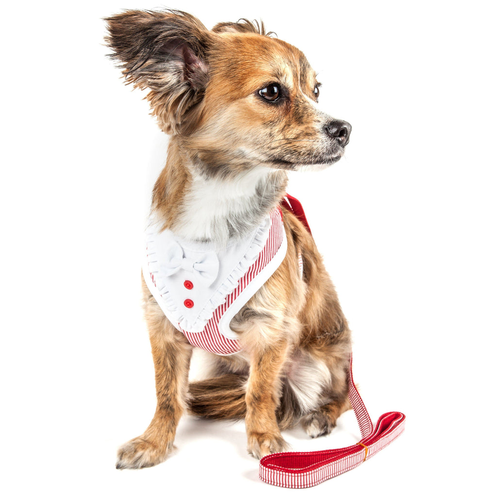 Pet Life ® Luxe 'Spawling' 2-In-1 Adjustable Fashion Dog Harness and Leash