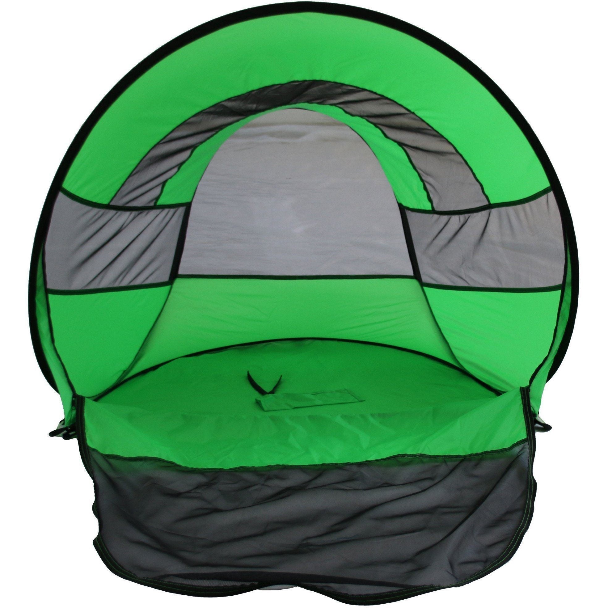 Pet Life ® 'Modern Curved' Wire-Folding Collapsible Travel Lightweight Pet Dog Crate Tent w/ Travel Bag