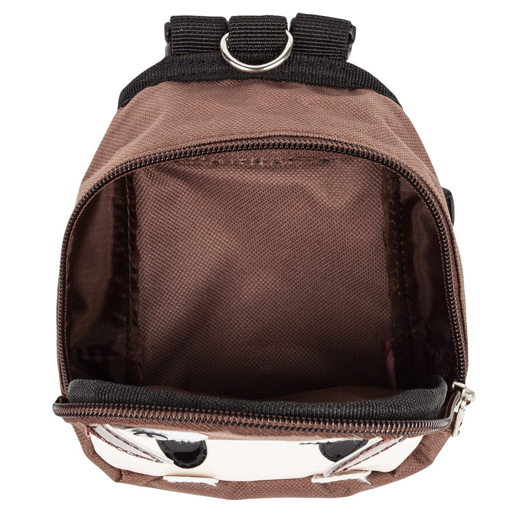 Pet Life ®  'Mooltese' Large-Pocketed Animated Fashion Dog Harness Backpack