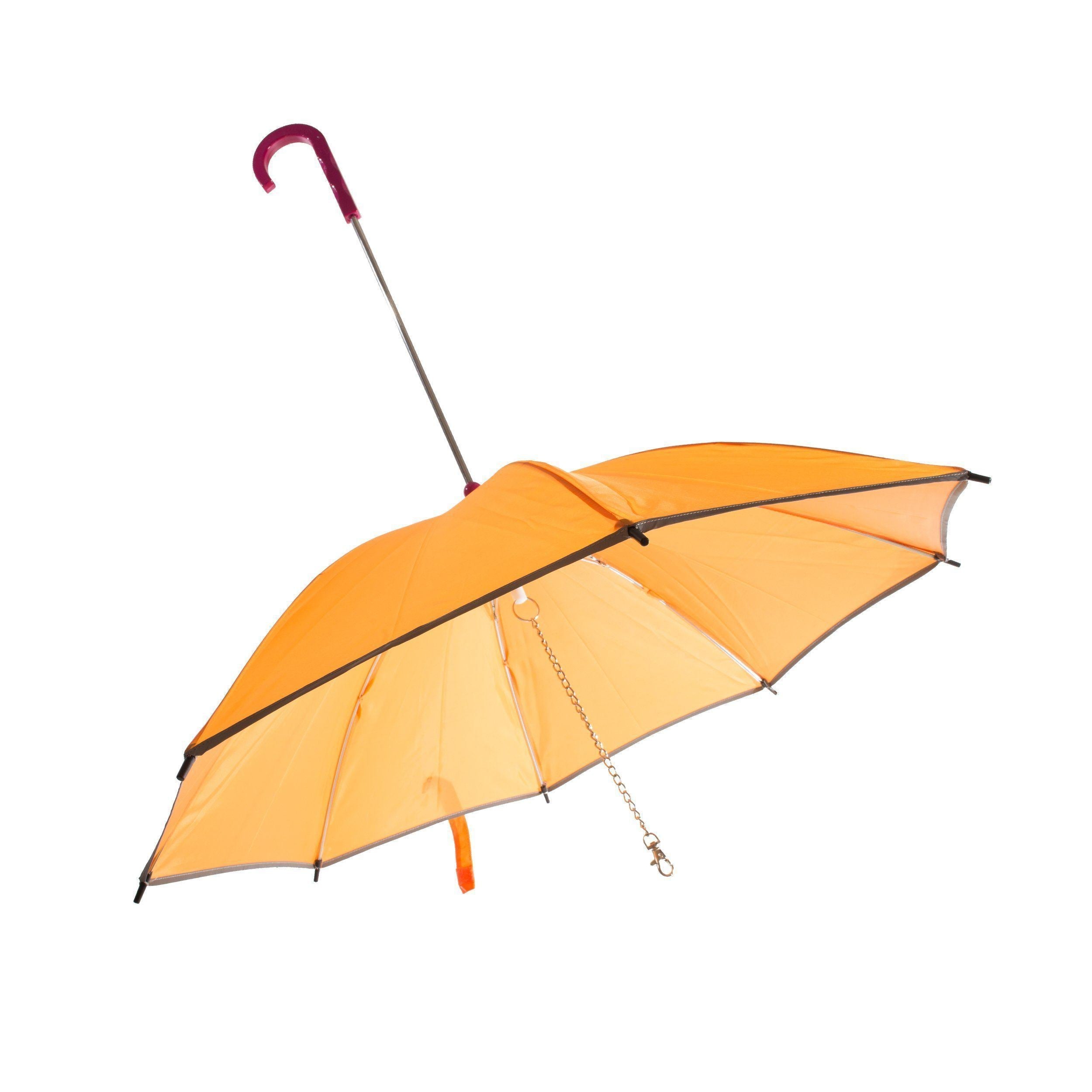 Pet Life ® Pour-Protection Reflective Waterproof Dog Umbrella and Leash