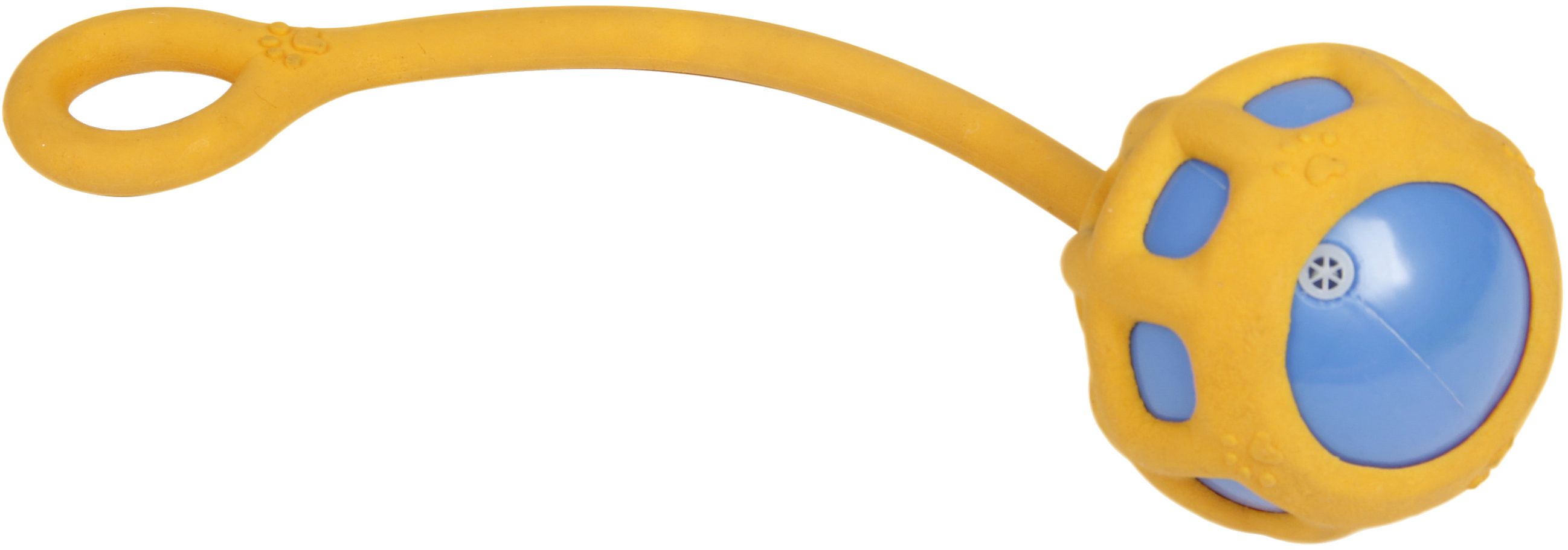 Pet Life ® 'Tug-O-Warp' Fetching Tugging and Chew Squeaking TPR Dog Toy