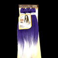 Petra Easy N Go 3X 60 inch hair extensions in purple and white