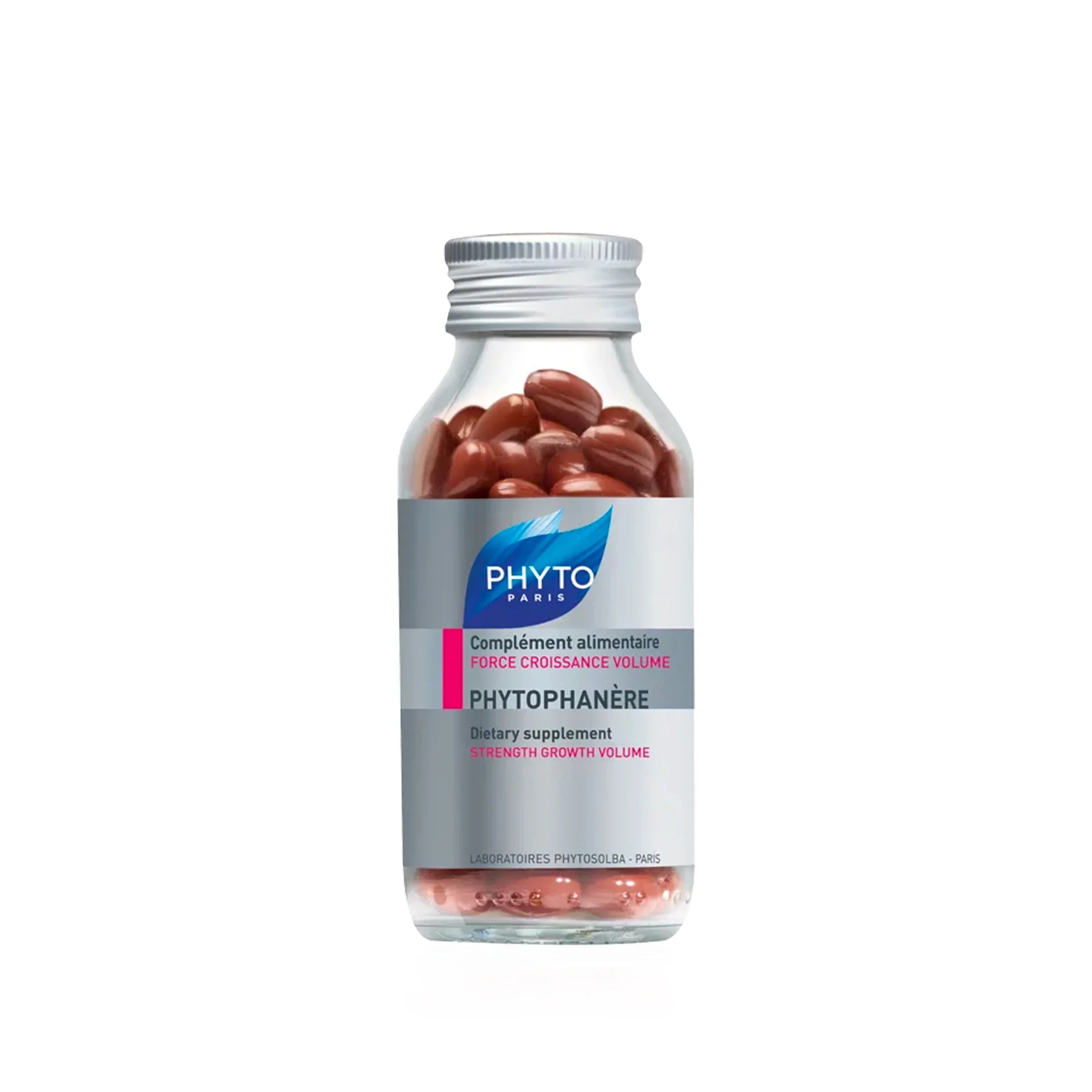 PHYTO PHYTOPHANÈRE Dietary Supplement bottles and packaging.