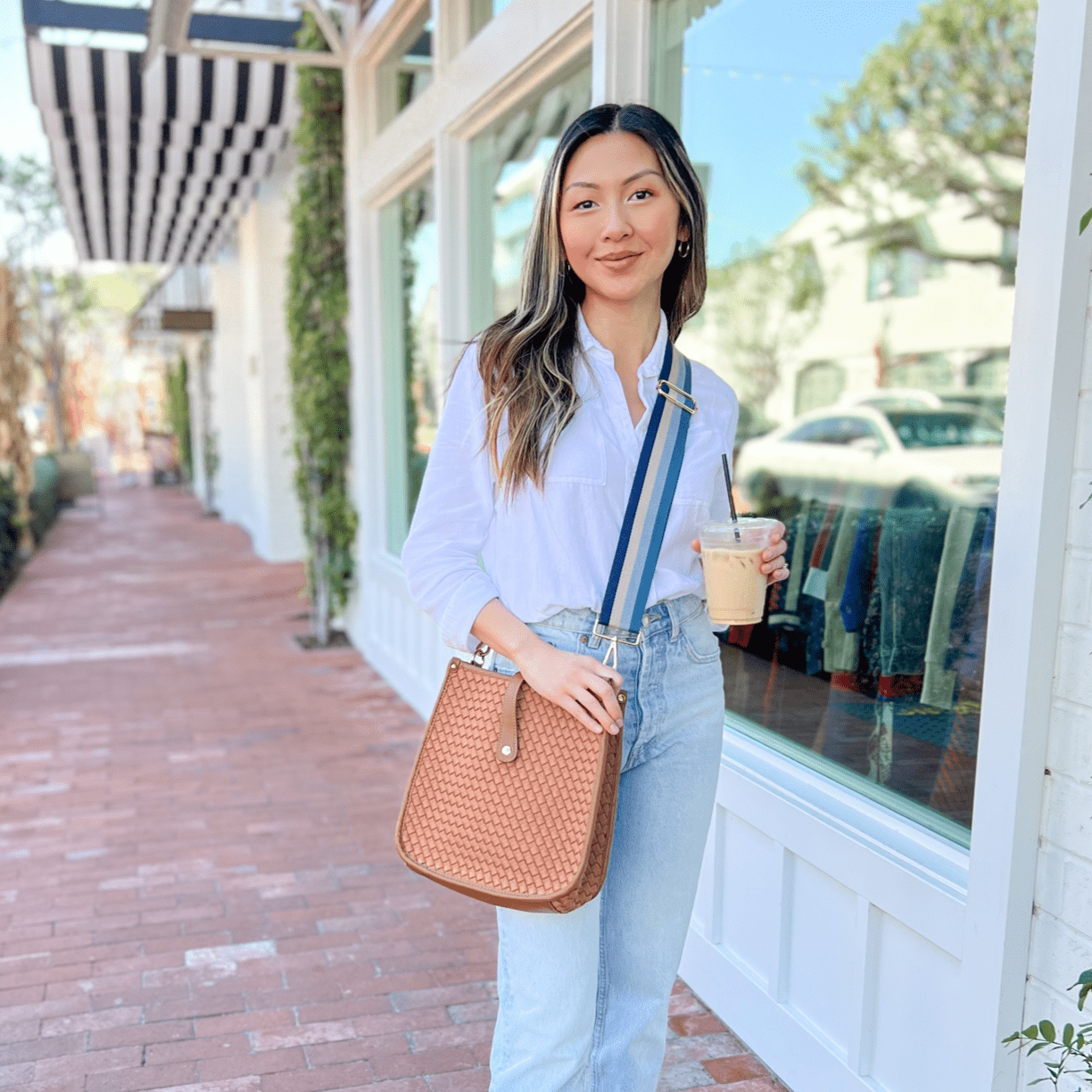 Woven Neoprene Courier Bag with Interchangeable Strap Options