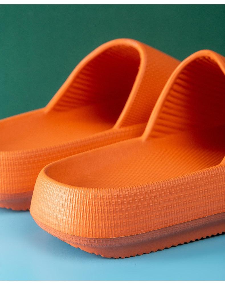 Cloud Pillow Slides: Ultra-Soft EVA Non-Slip Shower Slippers
