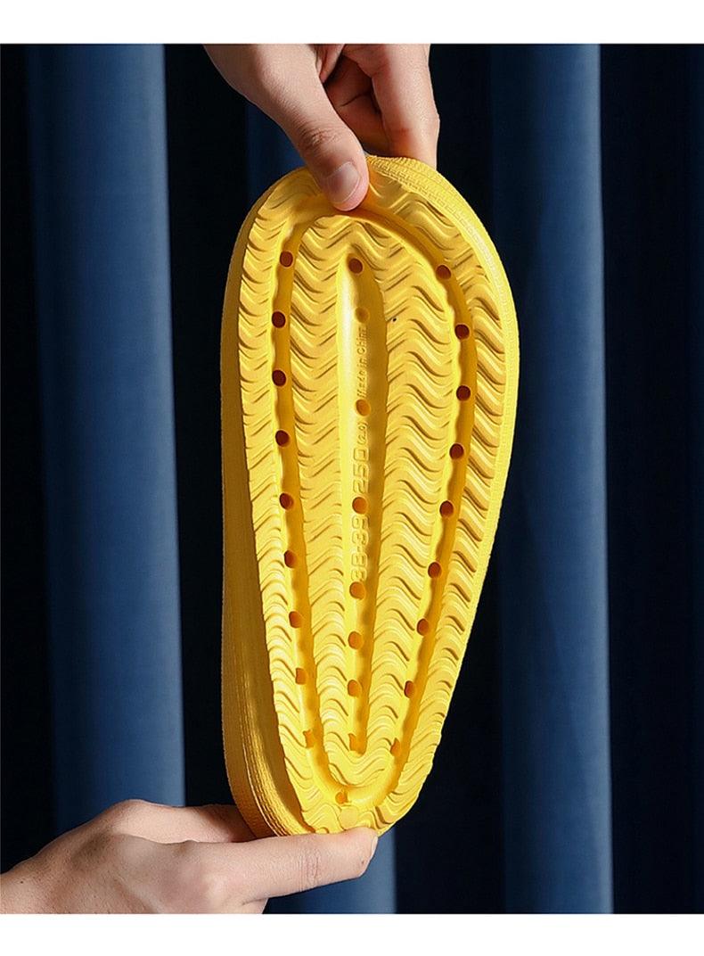 Cloud Pillow Slides: Ultra-Soft EVA Non-Slip Shower Slippers