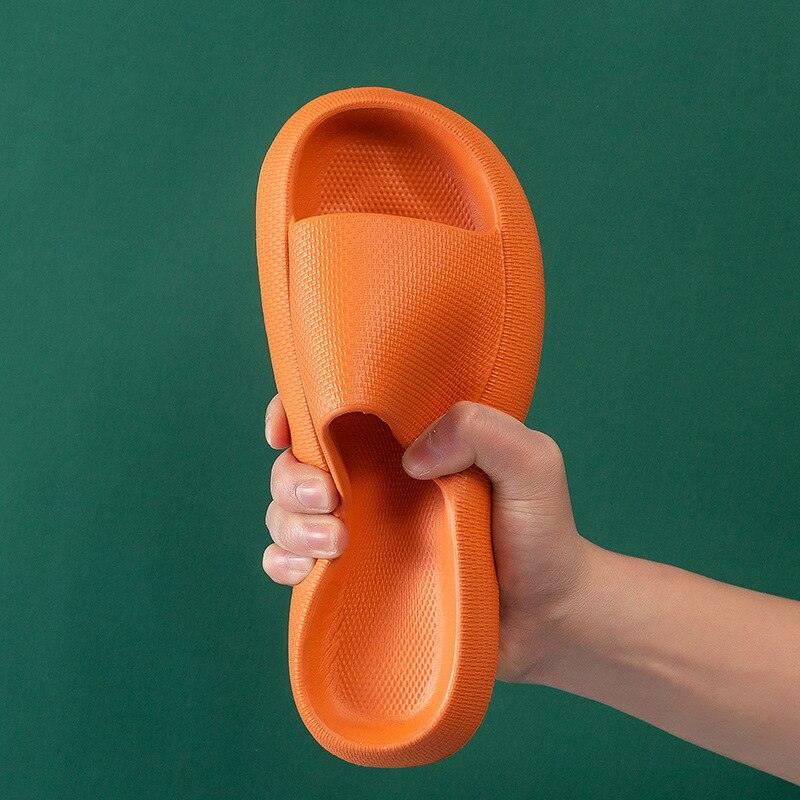 Cloud Pillow Slides: Ultra-Soft EVA Non-Slip Shower Slippers