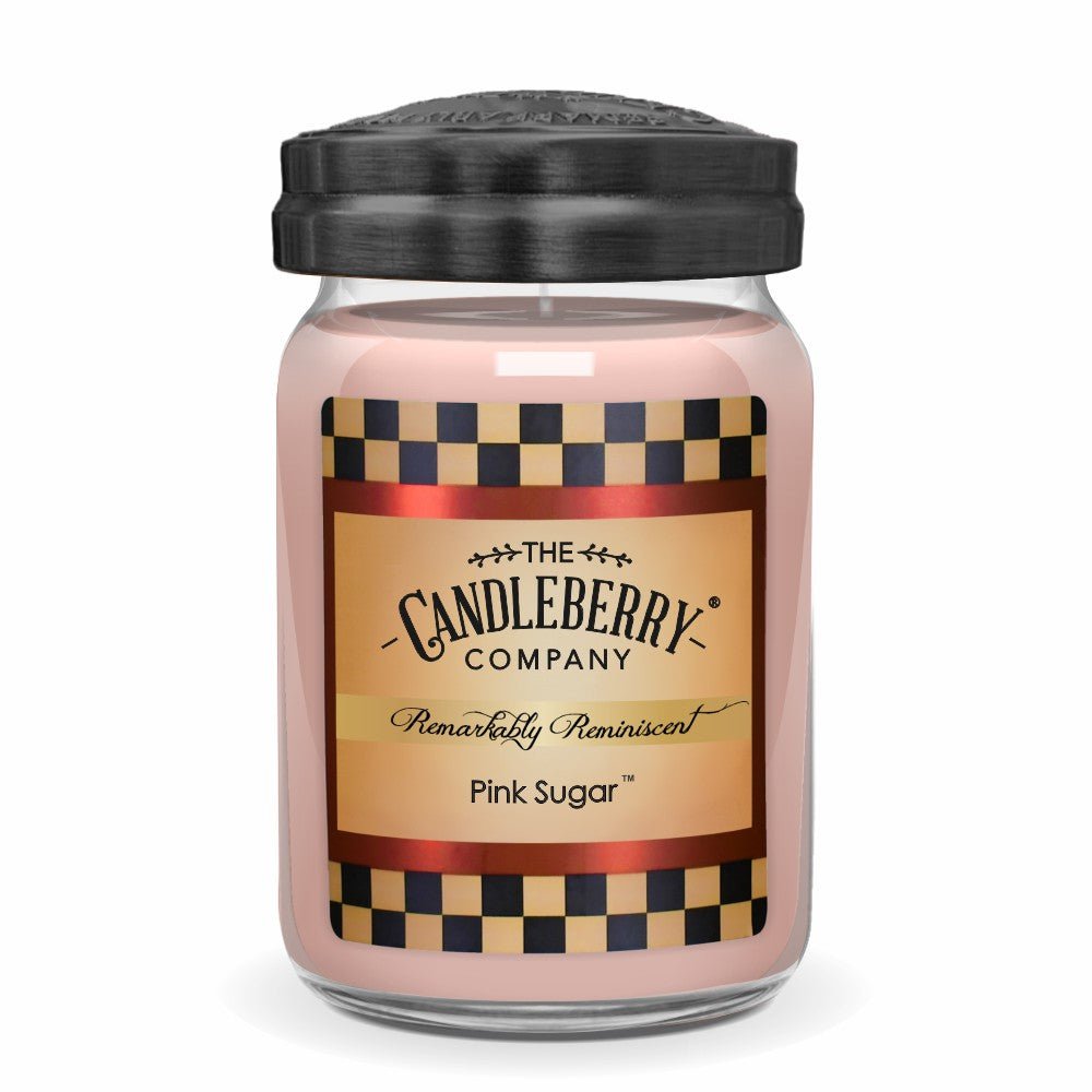 Pink Sugar Large Jar Candle | Sweet Vanilla & Fig Scent