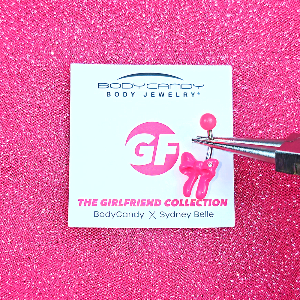 Sydney Belle Girlfriend Collection Pretty Pink Bow Belly Ring