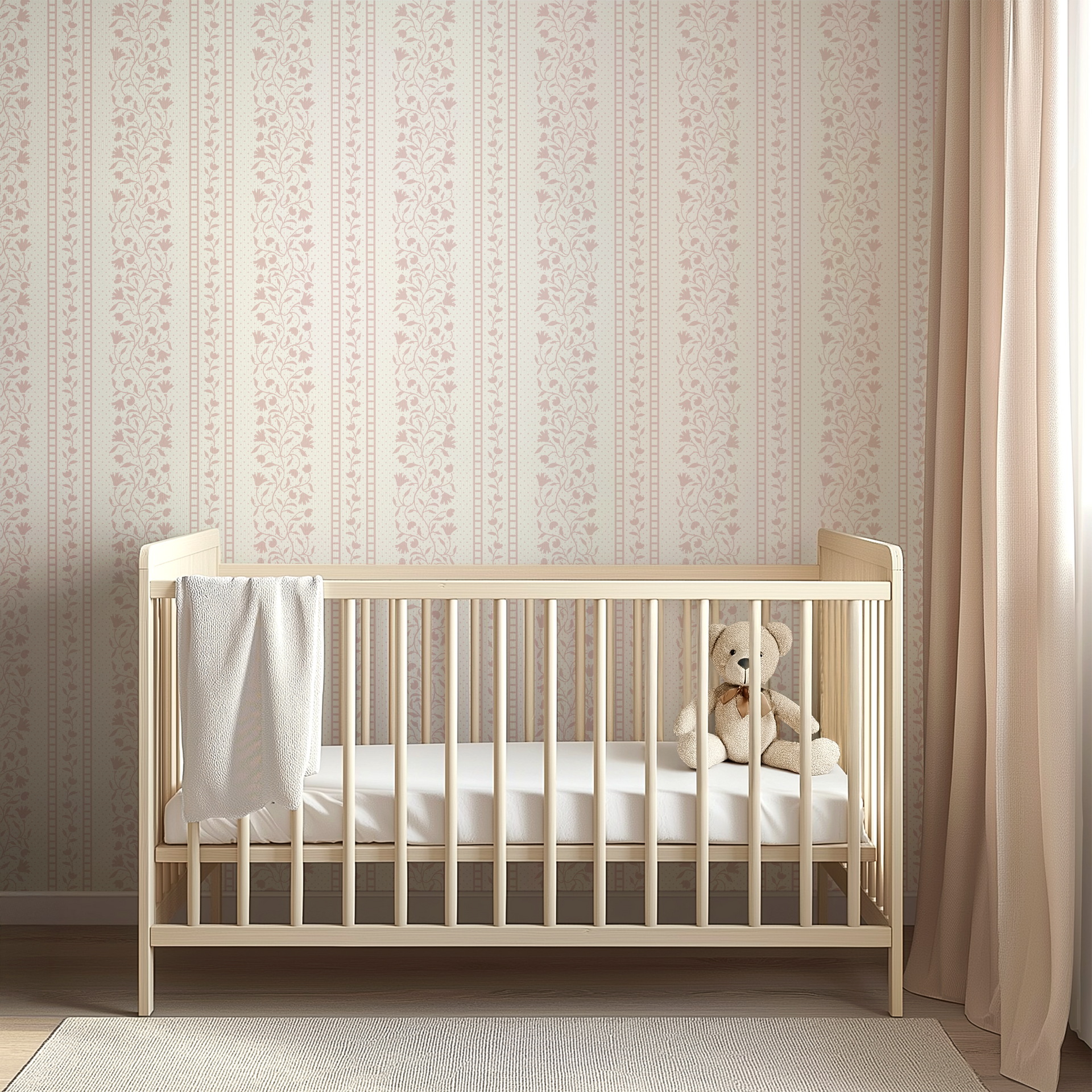 Gretchen Removable Peel and Stick Wallpaper by Heights Design