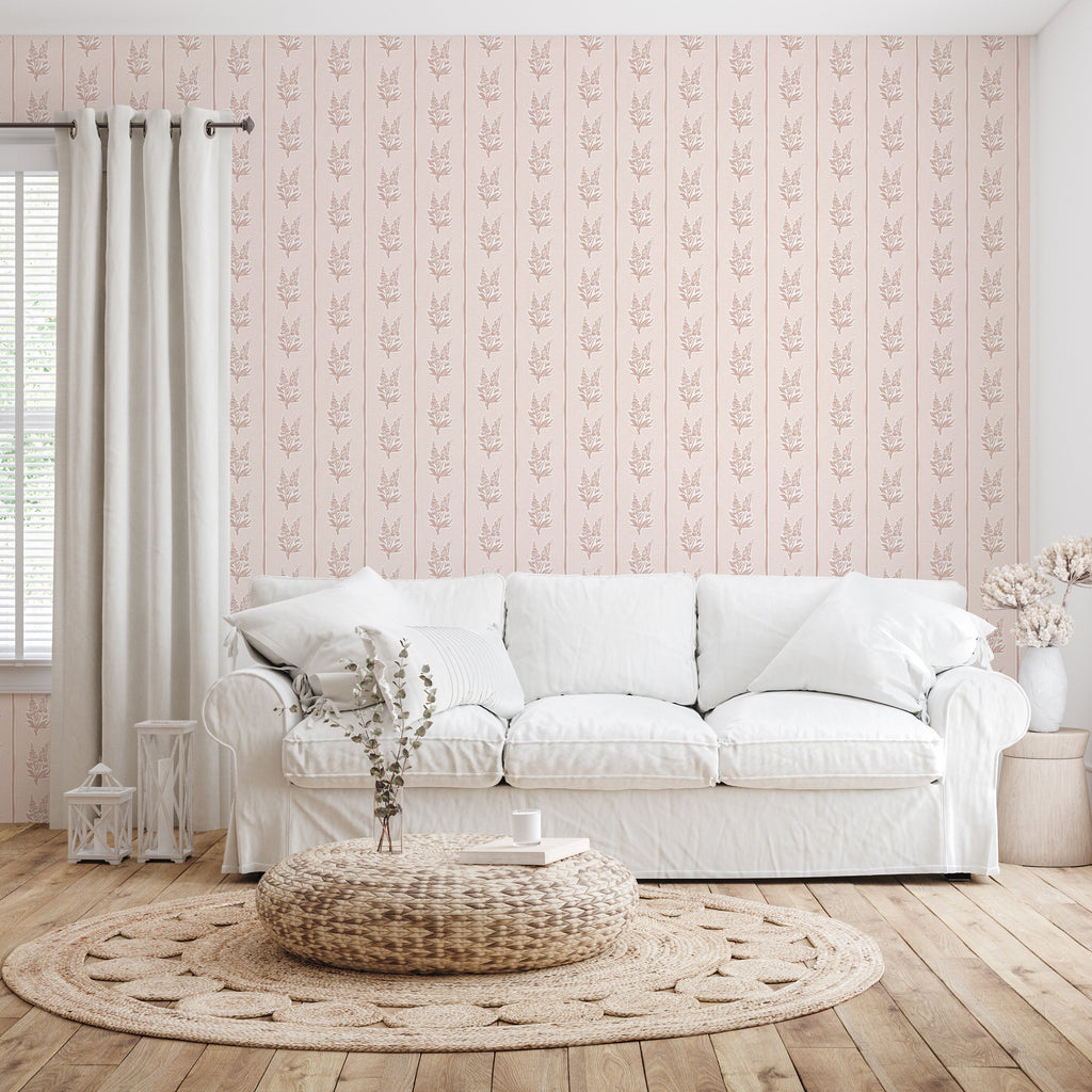 Lupine Wallpaper by Caroline Rausch Design