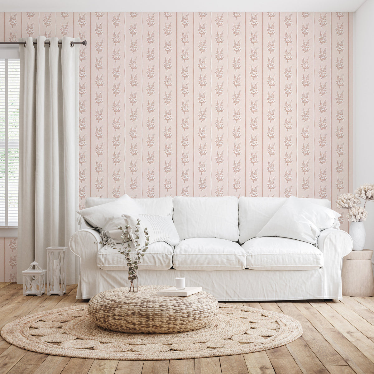 Lupine Wallpaper by Caroline Rausch Design