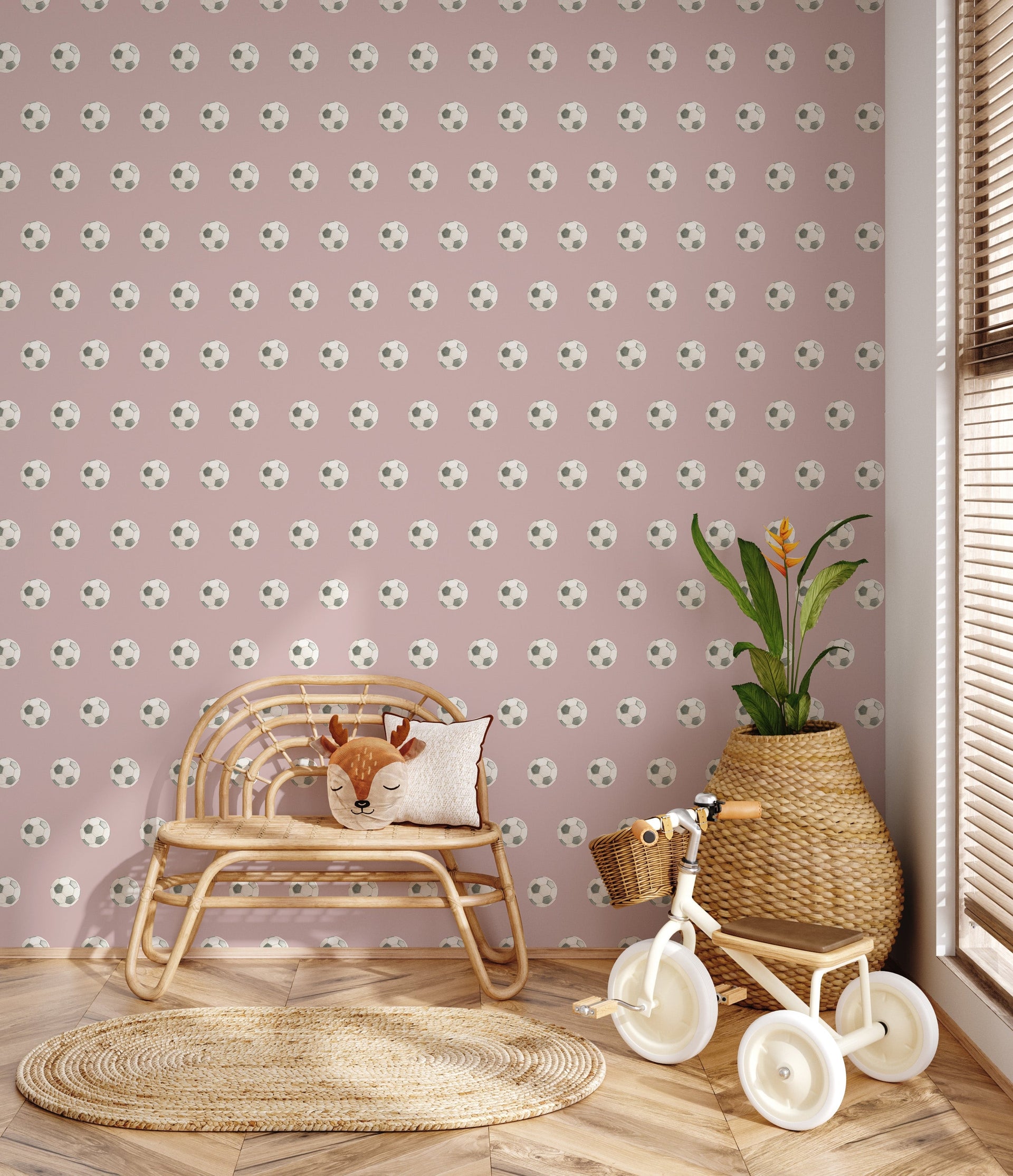 Beckham Removable Peel and Stick Wallpaper by Hailey Kiefer