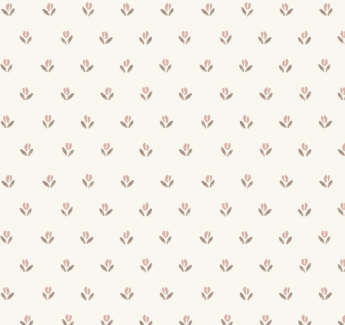 Baylor Floral Removable Wallpaper in Cream, Sage-Green & Dusty-Rose