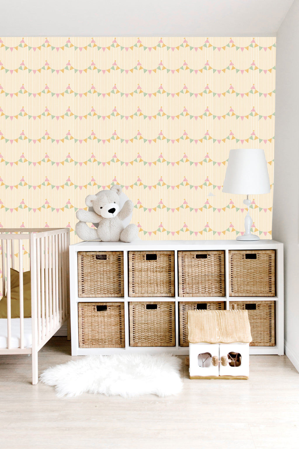 Bunting Wallpaper by Yorkville Studio