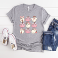 Pink Pumpkin Ghost Coquette Tee OR Sweatshirt