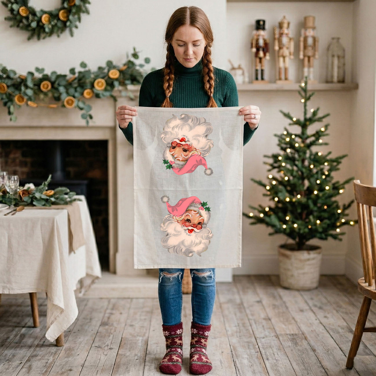 Pink Santa Vintage PRE-ORDER