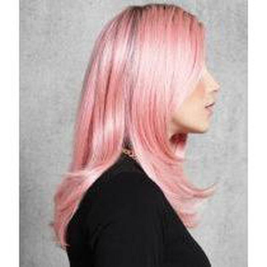 Pinky Promise Fantasy Wig - Vibrant Synthetic Cosplay Hair