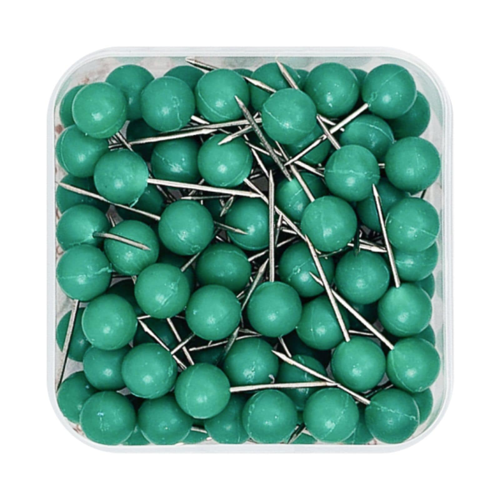 Green Canvas Push Pins for Decorative World Travel Maps