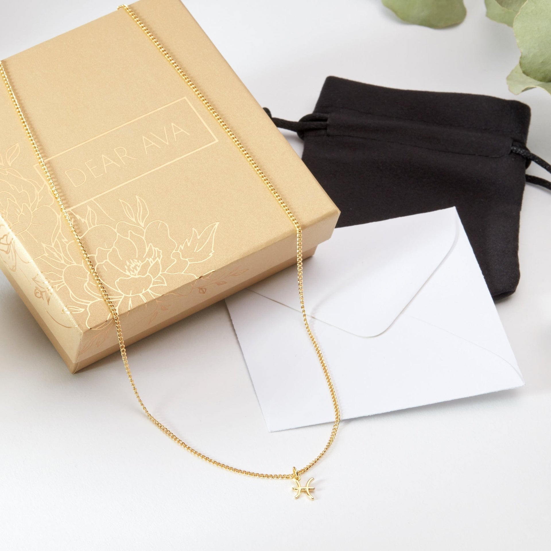 Pisces Zodiac Deity Necklace