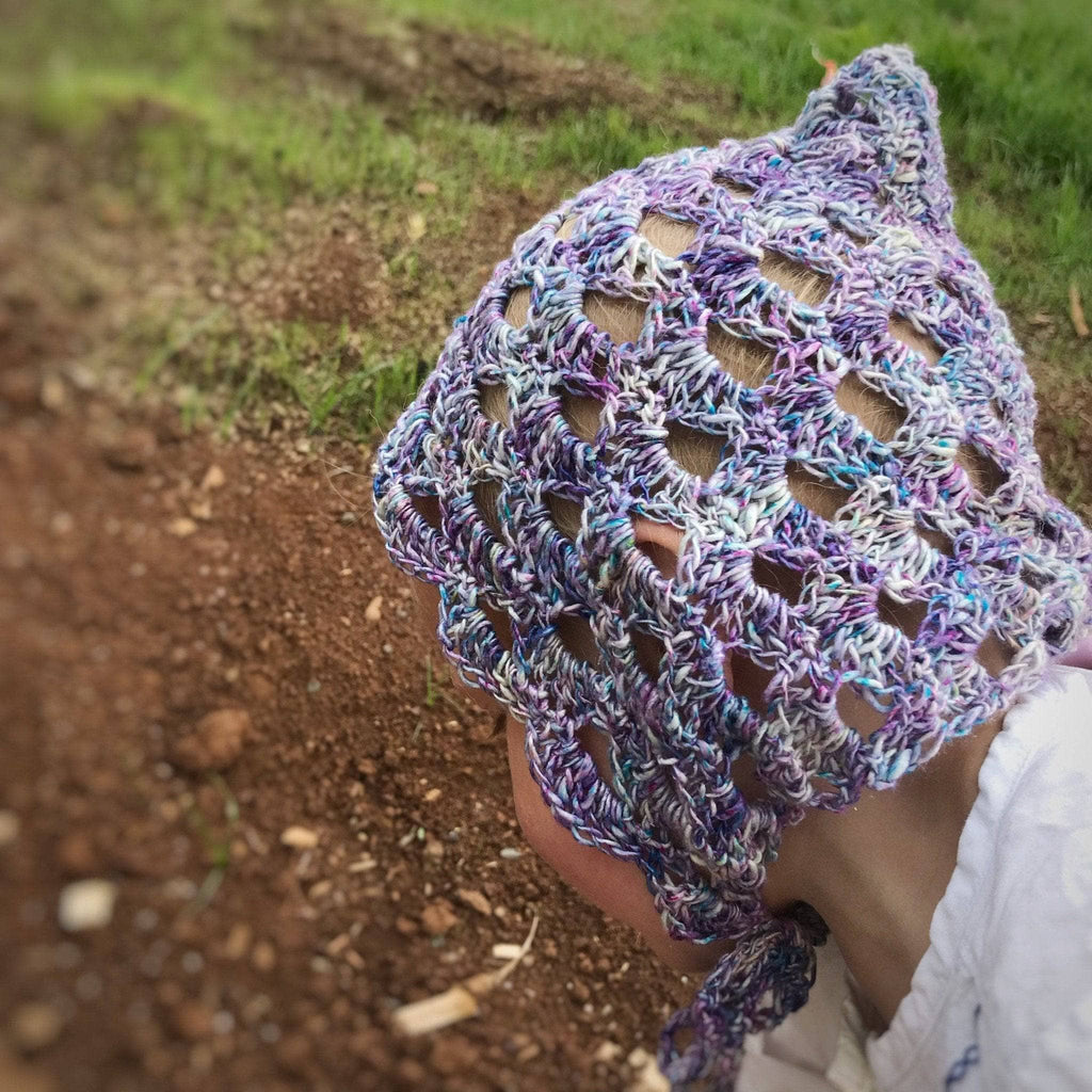 Pixie Bonnet Crochet Pattern: Vintage Bohemian Baby Hat